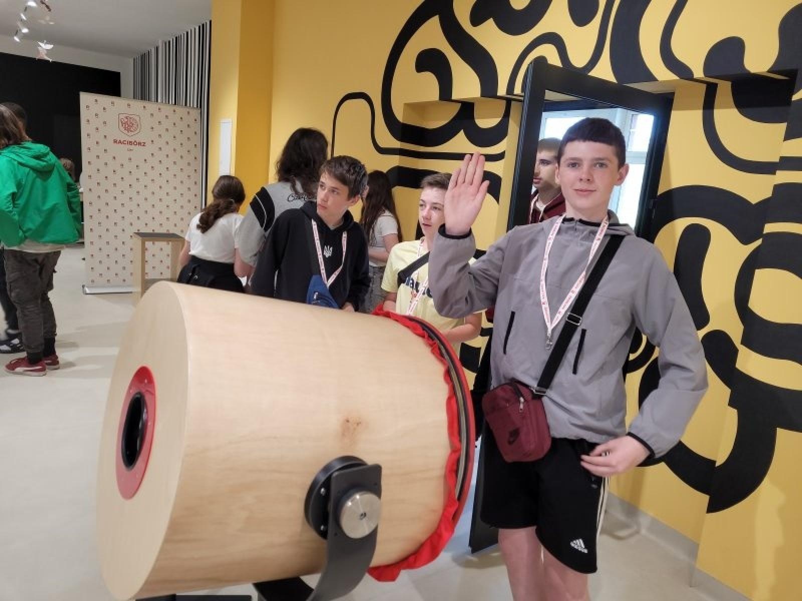 Zdjęcie w galerii na portalu naszraciborz.pl: Dzieci ukraińskich żołnierzy z partnerskiej Tyśmienicy wypoczywały w Raciborzu wiadomości z regionu