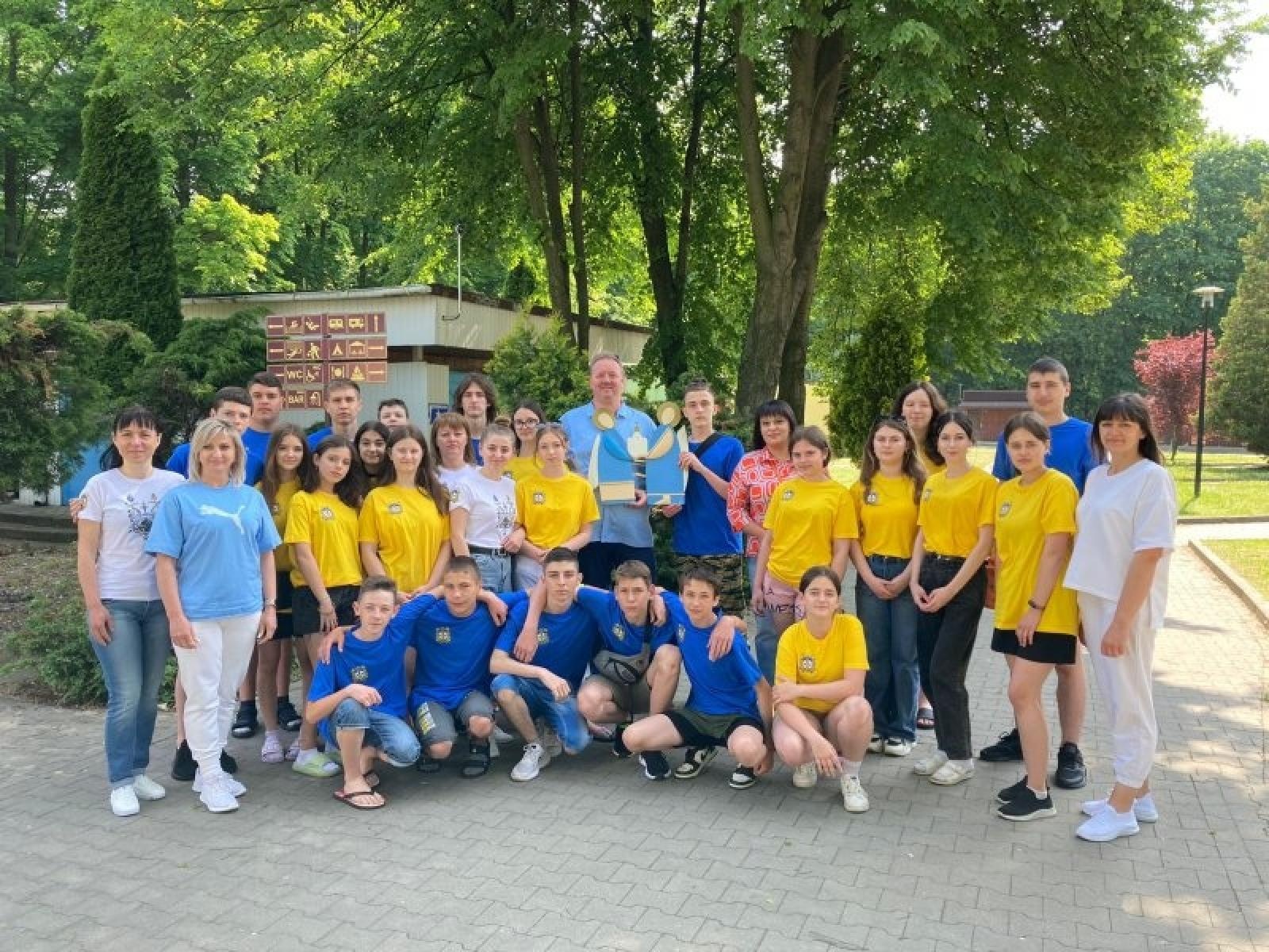 Zdjęcie w galerii na portalu naszraciborz.pl: Dzieci ukraińskich żołnierzy z partnerskiej Tyśmienicy wypoczywały w Raciborzu wiadomości z regionu