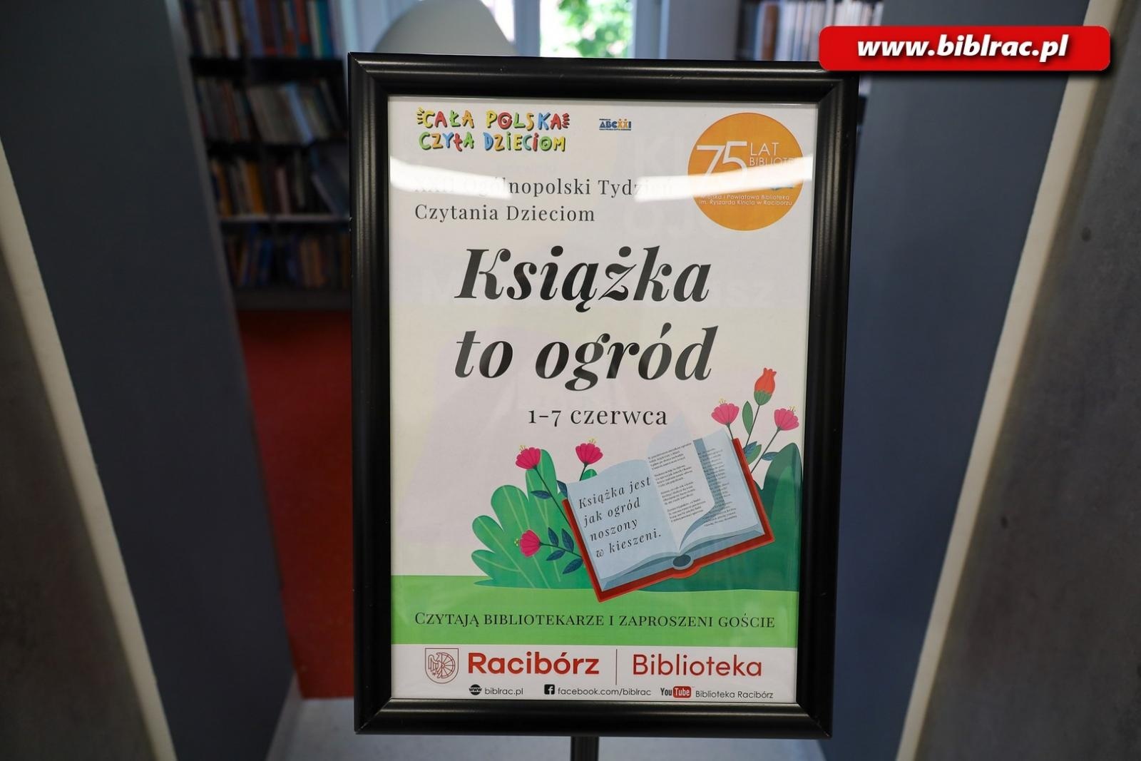 Zdjęcie w galerii na portalu naszraciborz.pl: Ogólnopolski Tydzień Czytania Dzieciom w raciborskiej bibliotece wiadomości z regionu