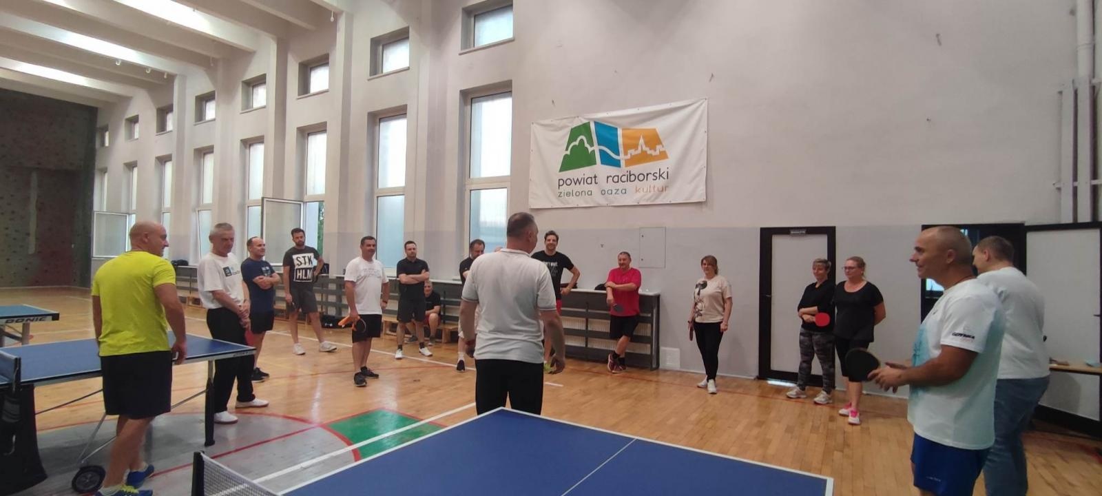 Zdjęcie w galerii na portalu naszraciborz.pl: Finał Amatorskiej Ligi Tenisa Stołowego  wiadomości z regionu