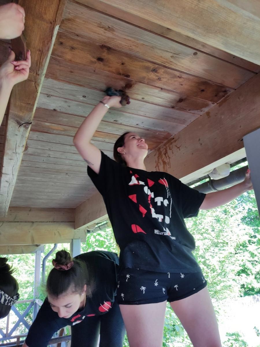 Zdjęcie w galerii na portalu naszraciborz.pl: Studenci architektury kolejny raz na warsztatach ArchitEKO w Juhowie wiadomości z regionu