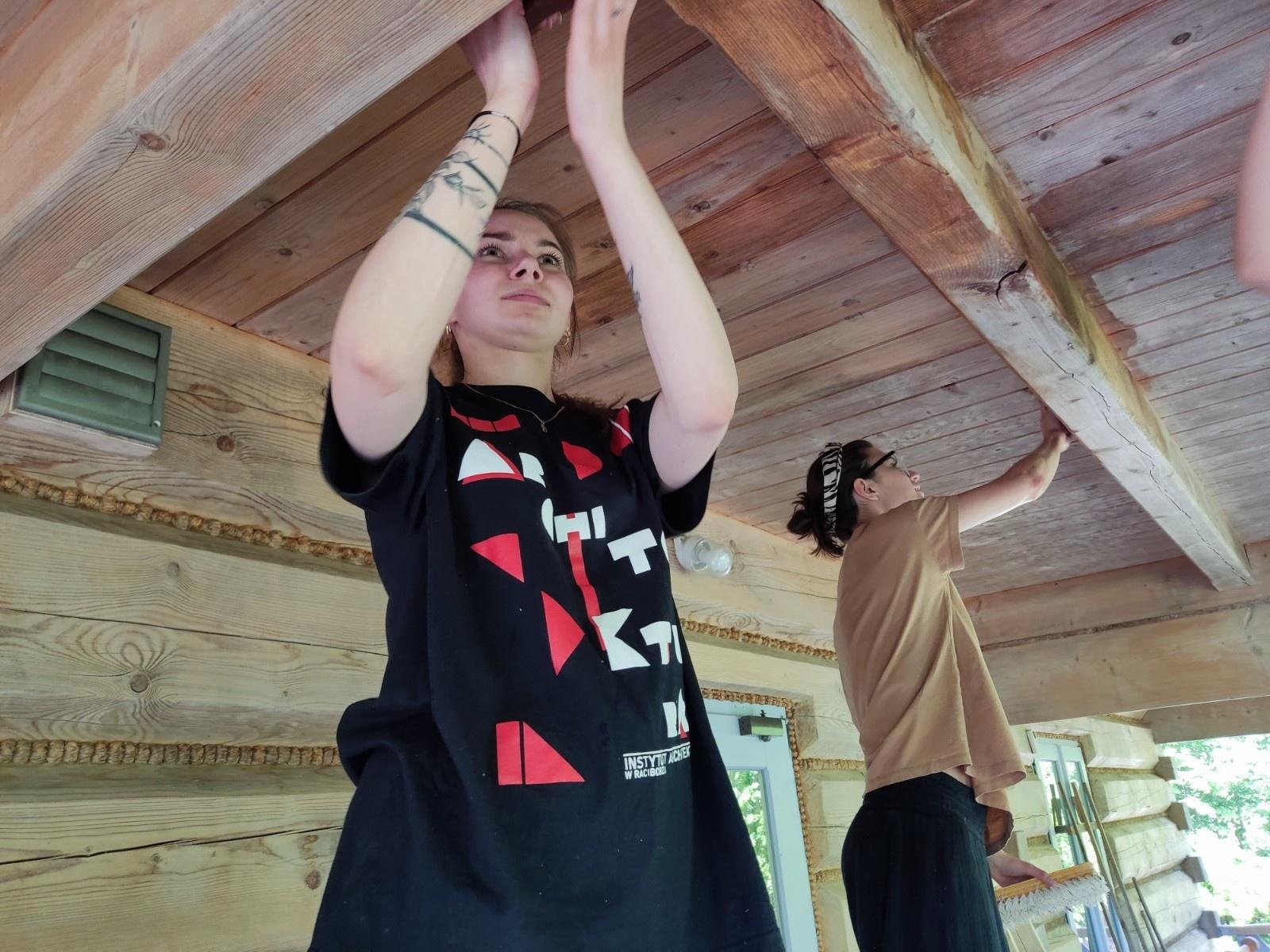 Zdjęcie w galerii na portalu naszraciborz.pl: Studenci architektury kolejny raz na warsztatach ArchitEKO w Juhowie wiadomości z regionu