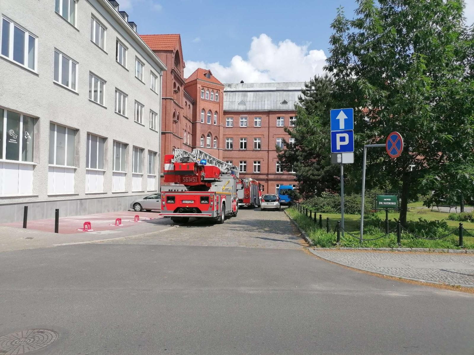 Zdjęcie w galerii na portalu naszraciborz.pl: Groźne znalezisko przy drodze Do zapadłego młyna. Alarm na Jagiełły wiadomości z regionu