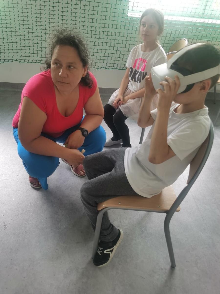 Zdjęcie w galerii na portalu naszraciborz.pl: Wirtualna rzeczywistość w raciborskiej placówce oświatowej wiadomości z regionu