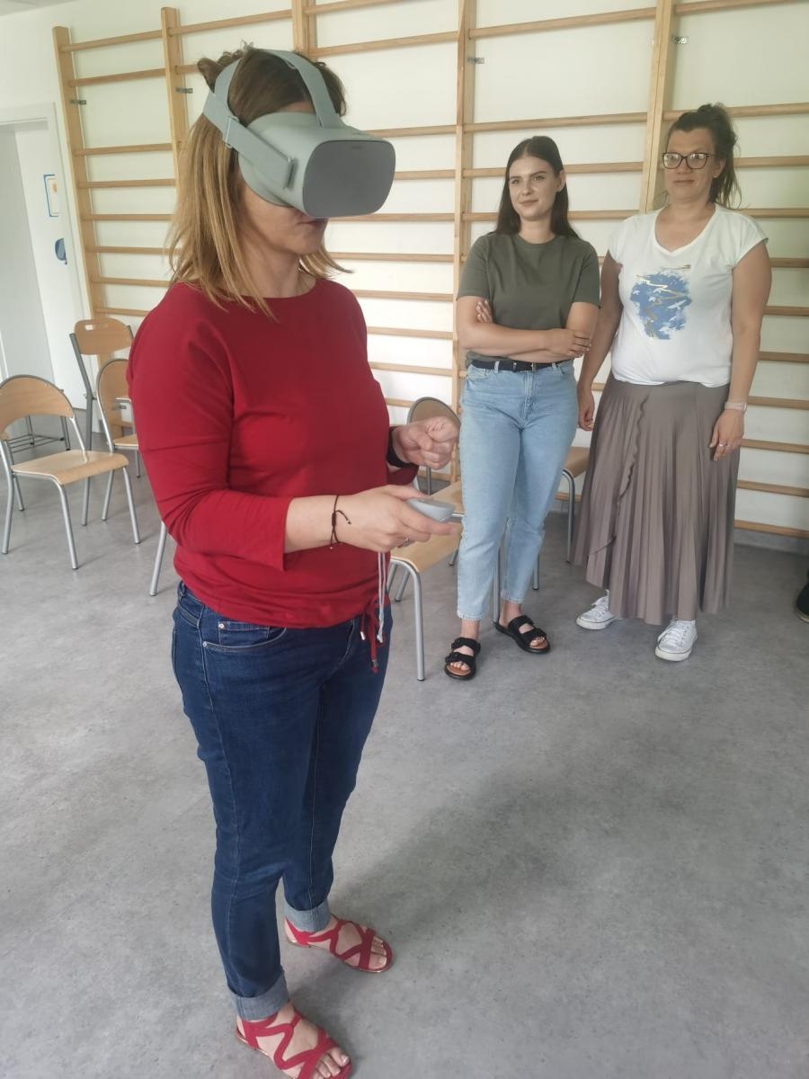 Zdjęcie w galerii na portalu naszraciborz.pl: Wirtualna rzeczywistość w raciborskiej placówce oświatowej wiadomości z regionu