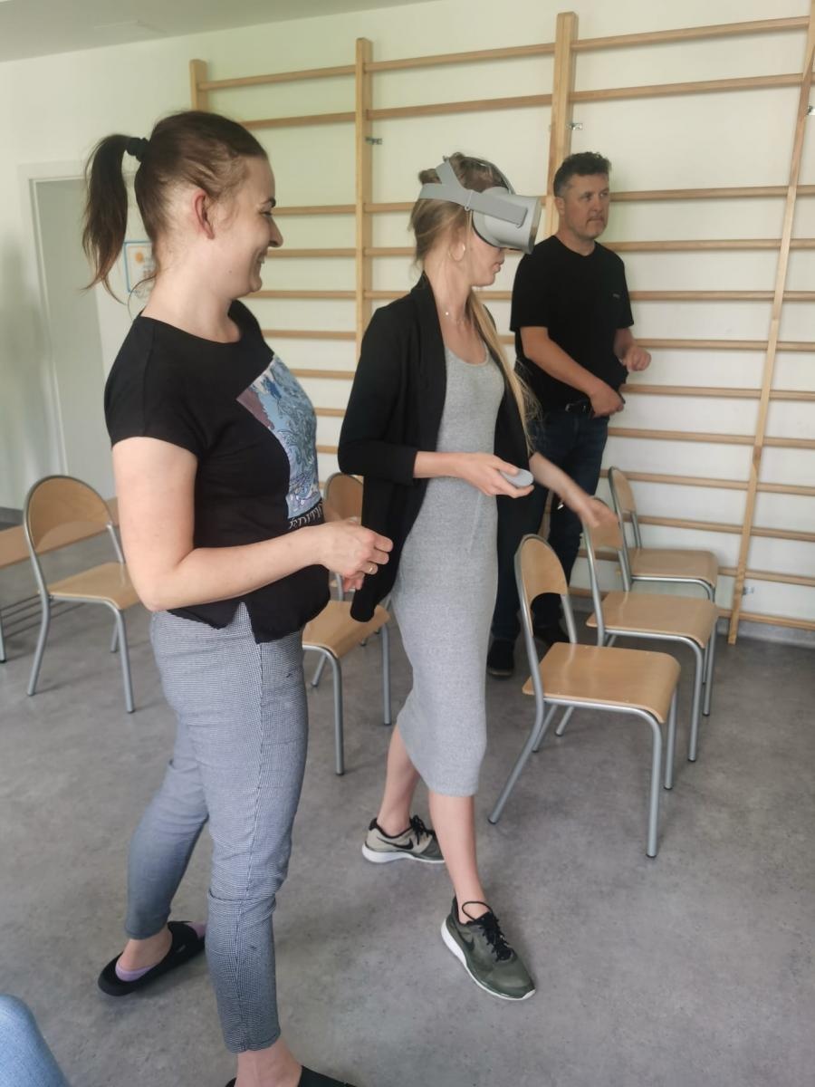 Zdjęcie w galerii na portalu naszraciborz.pl: Wirtualna rzeczywistość w raciborskiej placówce oświatowej wiadomości z regionu