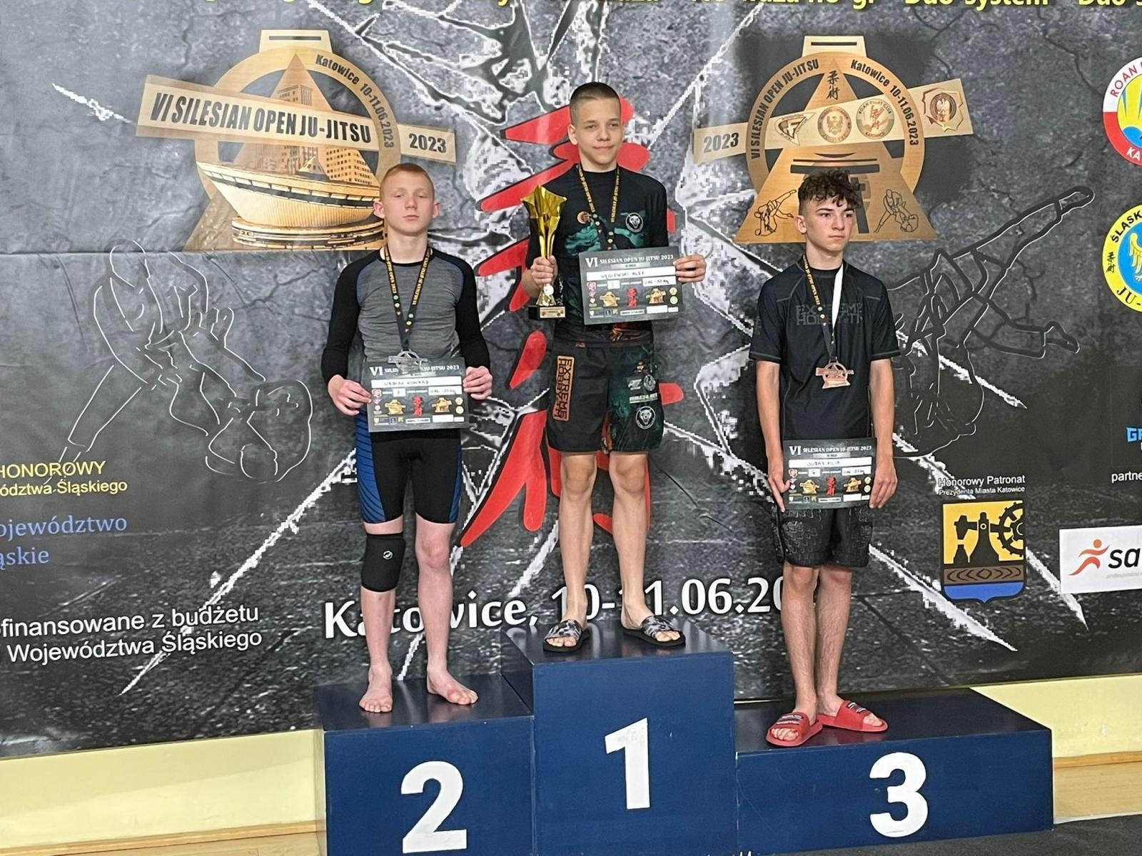 Zdjęcie w galerii na portalu naszraciborz.pl: Silesian Open Ju Jitsu. Raciborzanie z medalami wiadomości z regionu