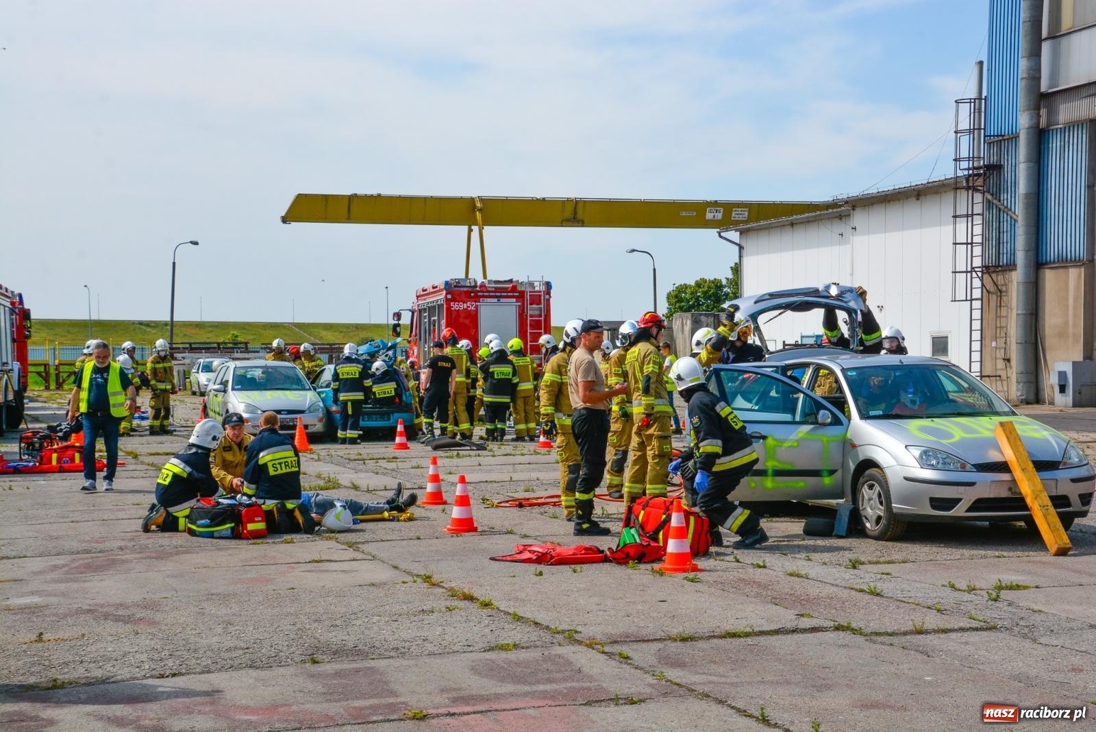 Zdjęcie w galerii na portalu naszraciborz.pl: Kompania odwodowa ćwiczy na terenie Rafako [FOTO i WIDEO] wiadomości z regionu