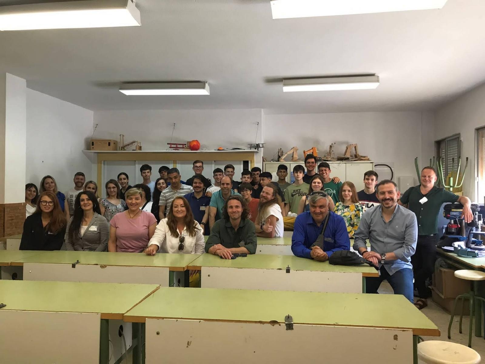 Zdjęcie w galerii na portalu naszraciborz.pl: Job shadowing nauczycieli SP4 w hiszpańskiej Ageciras wiadomości z regionu