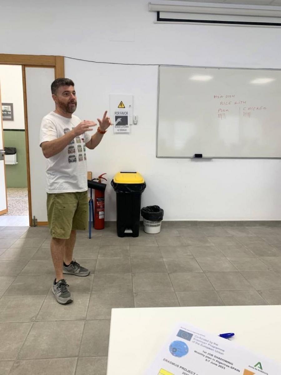 Zdjęcie w galerii na portalu naszraciborz.pl: Job shadowing nauczycieli SP4 w hiszpańskiej Ageciras wiadomości z regionu