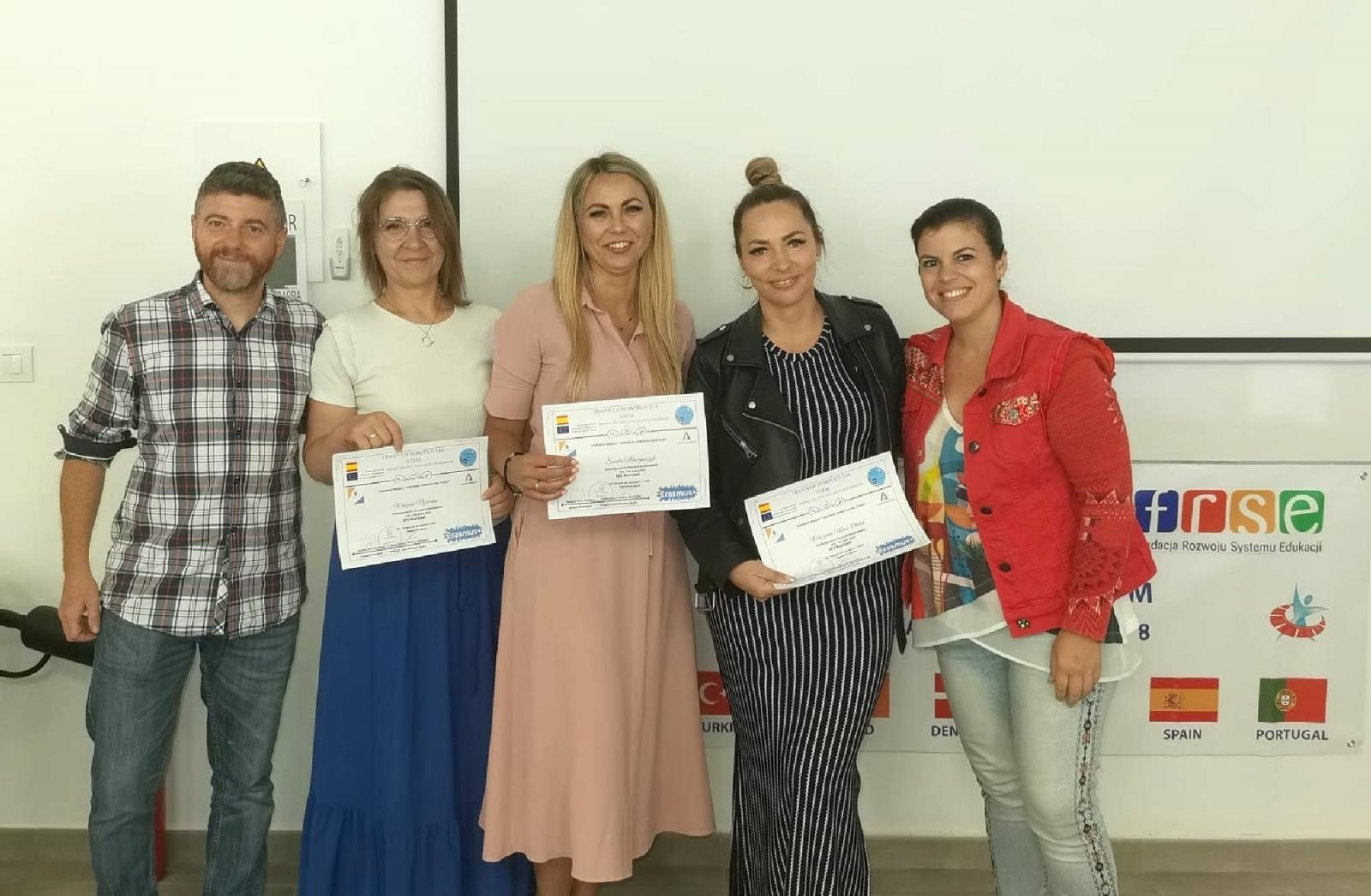 Zdjęcie w galerii na portalu naszraciborz.pl: Job shadowing nauczycieli SP4 w hiszpańskiej Ageciras wiadomości z regionu