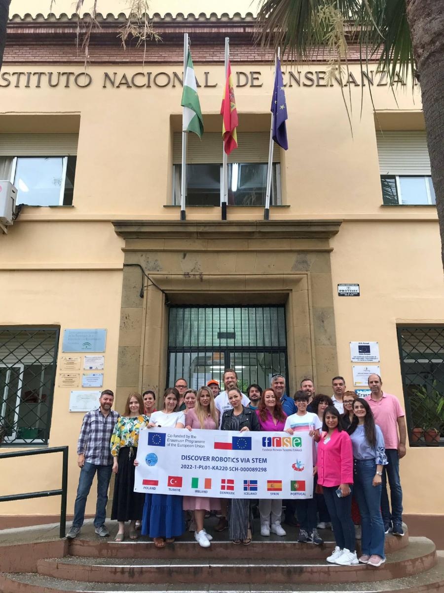 Zdjęcie w galerii na portalu naszraciborz.pl: Job shadowing nauczycieli SP4 w hiszpańskiej Ageciras wiadomości z regionu