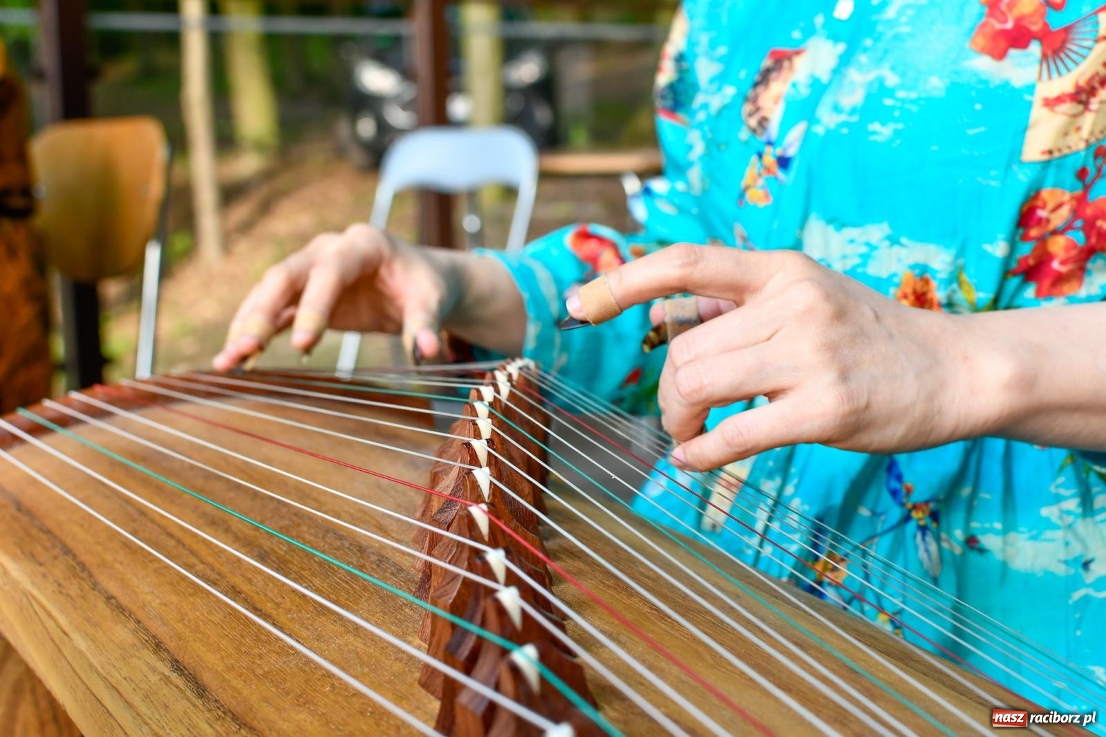 Zdjęcie w galerii na portalu naszraciborz.pl: Amber & Silk project w Zaczarowanym Ogrodzie - spotkanie dwóch kultur i Tai Chi wiadomości z regionu
