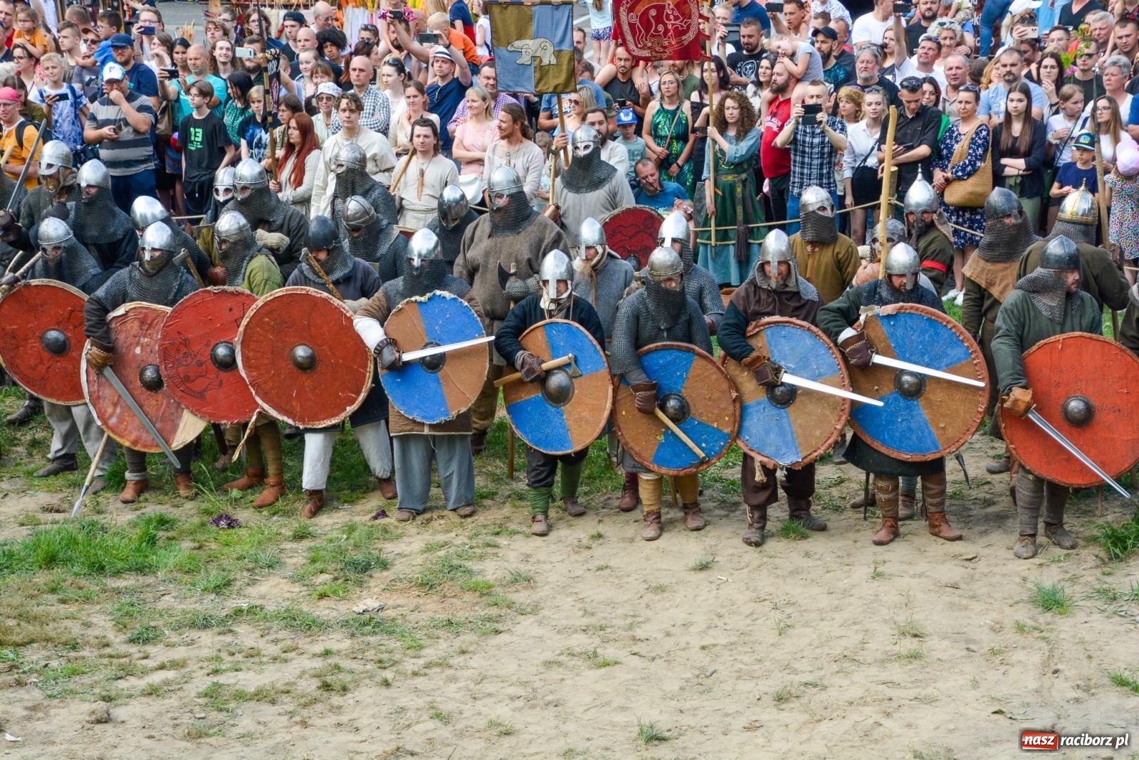 Zdjęcie w galerii na portalu naszraciborz.pl: Atak Morawian i wielka bitwa wojów [FOTO i WIDEO] wiadomości z regionu