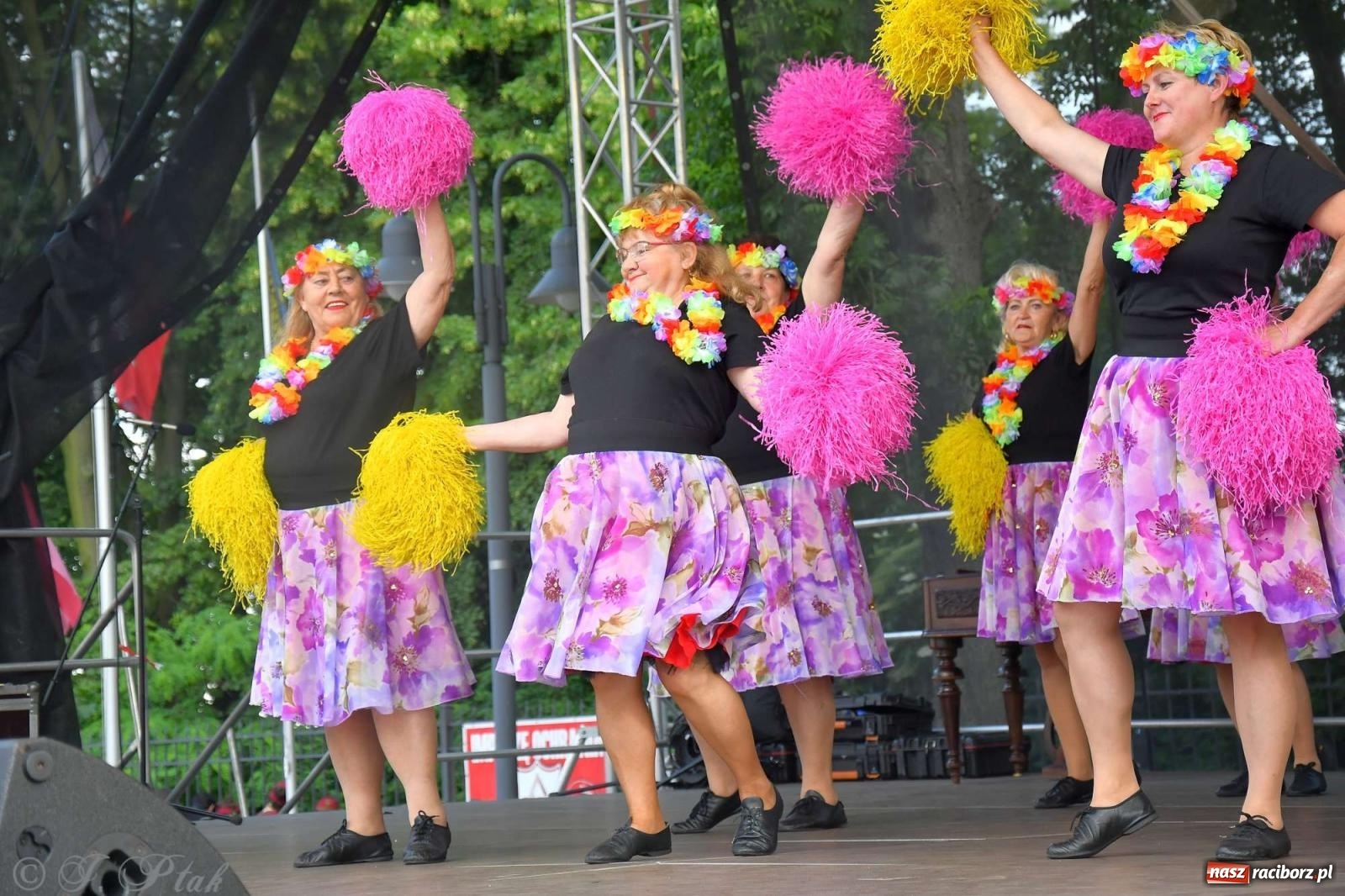 Zdjęcie w galerii na portalu naszraciborz.pl: Międzynarodowe święto folkloru na raciborskim zamku wiadomości z regionu