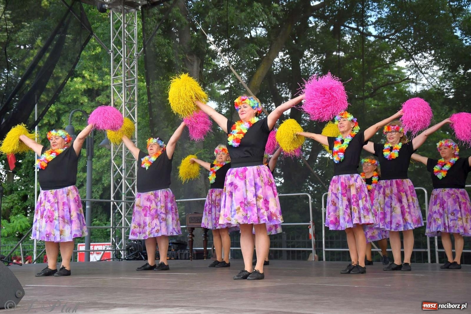 Zdjęcie w galerii na portalu naszraciborz.pl: Międzynarodowe święto folkloru na raciborskim zamku wiadomości z regionu