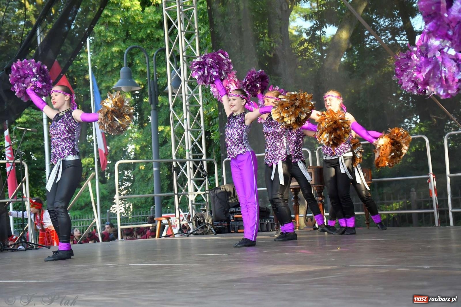 Zdjęcie w galerii na portalu naszraciborz.pl: Międzynarodowe święto folkloru na raciborskim zamku wiadomości z regionu