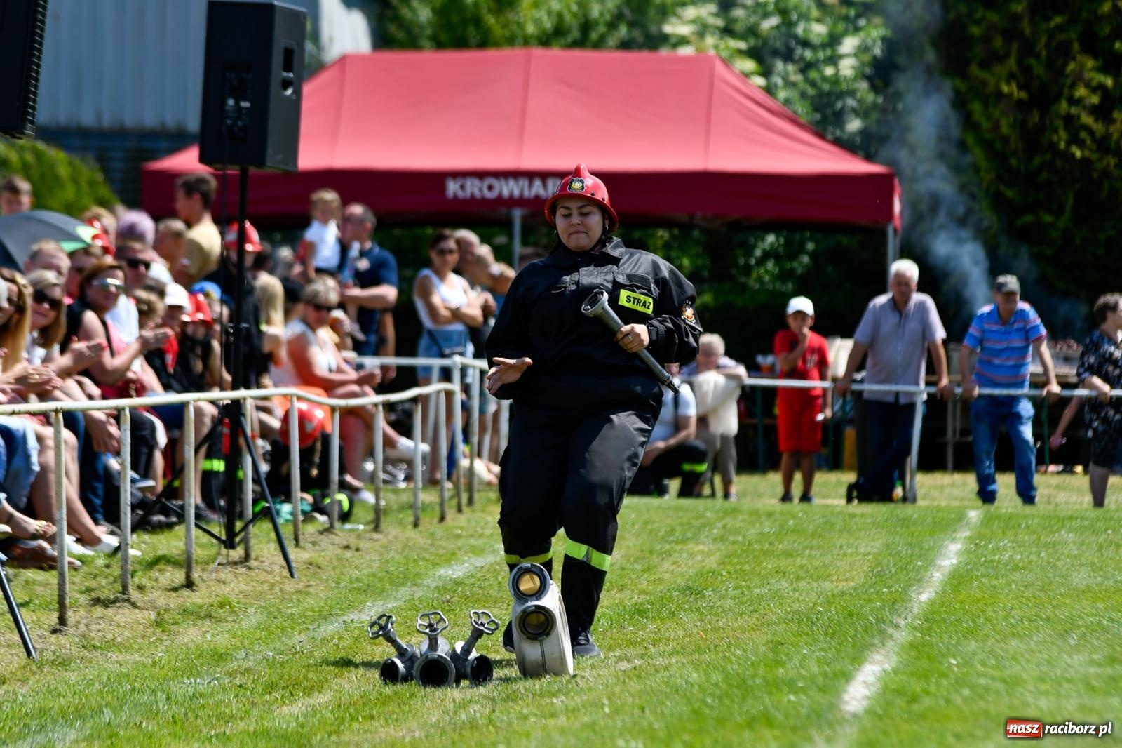 Zdjęcie w galerii na portalu naszraciborz.pl: Samborowice wzięły całe złoto. Gminne zawody sportowo-pożarnicze w Pietrowicach Wielkich [FOTO i WIDEO] wiadomości z regionu