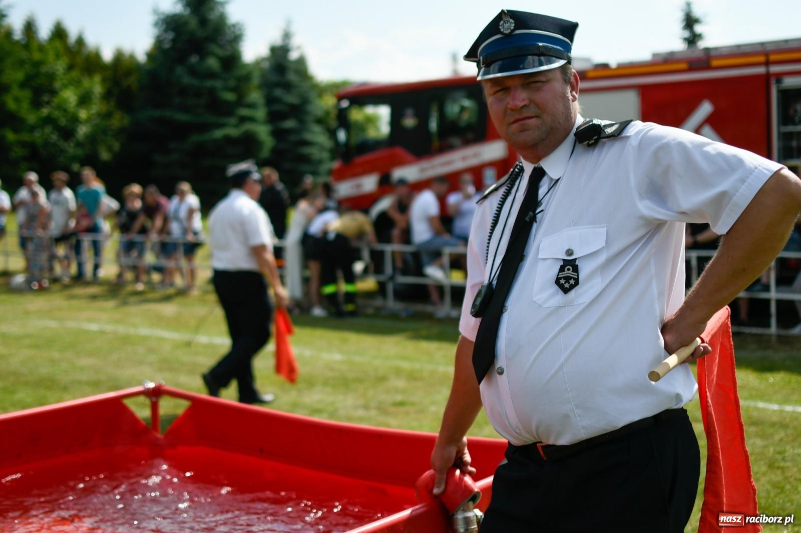 Zdjęcie w galerii na portalu naszraciborz.pl: Samborowice wzięły całe złoto. Gminne zawody sportowo-pożarnicze w Pietrowicach Wielkich [FOTO i WIDEO] wiadomości z regionu