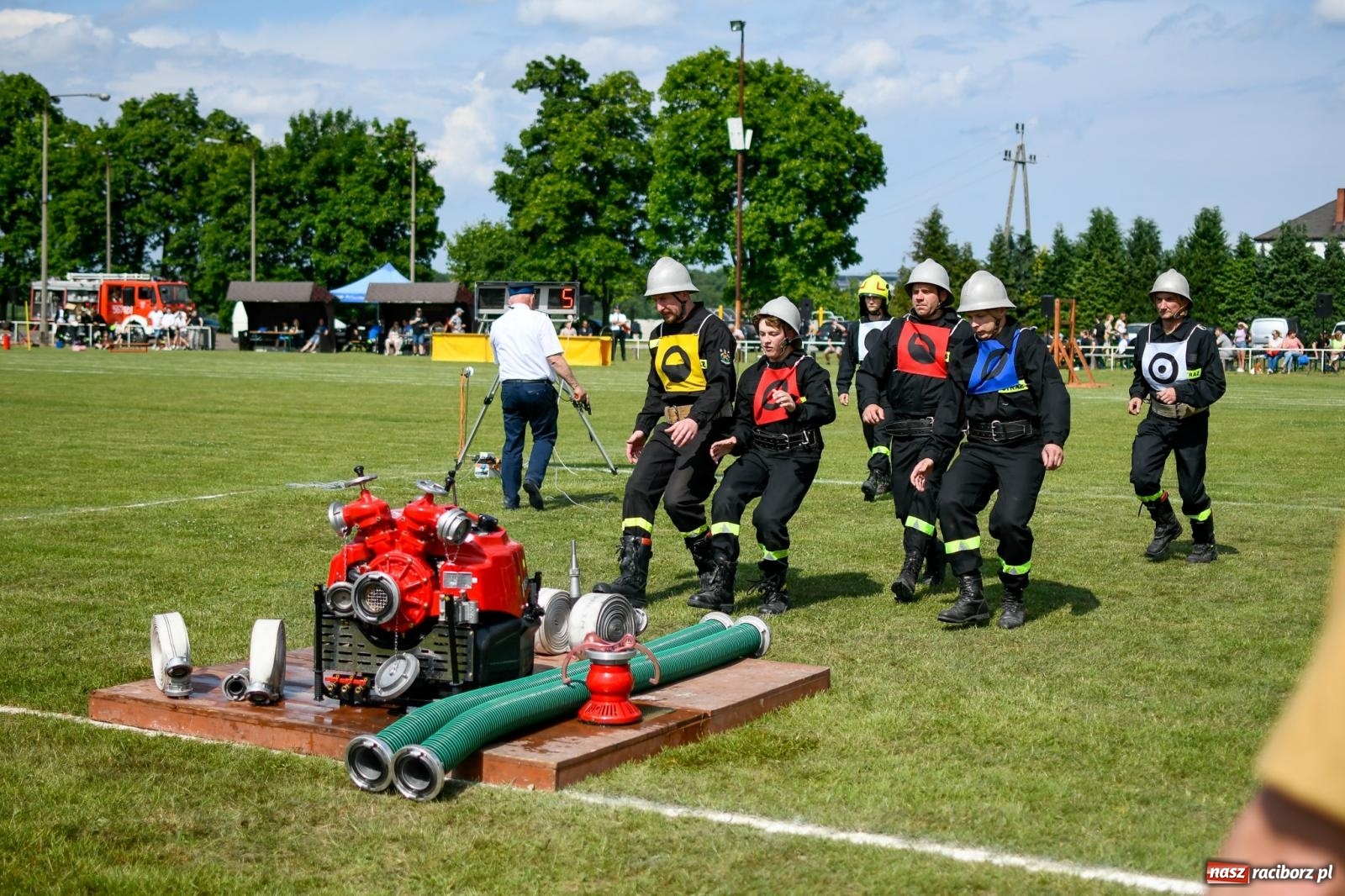 Zdjęcie w galerii na portalu naszraciborz.pl: Samborowice wzięły całe złoto. Gminne zawody sportowo-pożarnicze w Pietrowicach Wielkich [FOTO i WIDEO] wiadomości z regionu