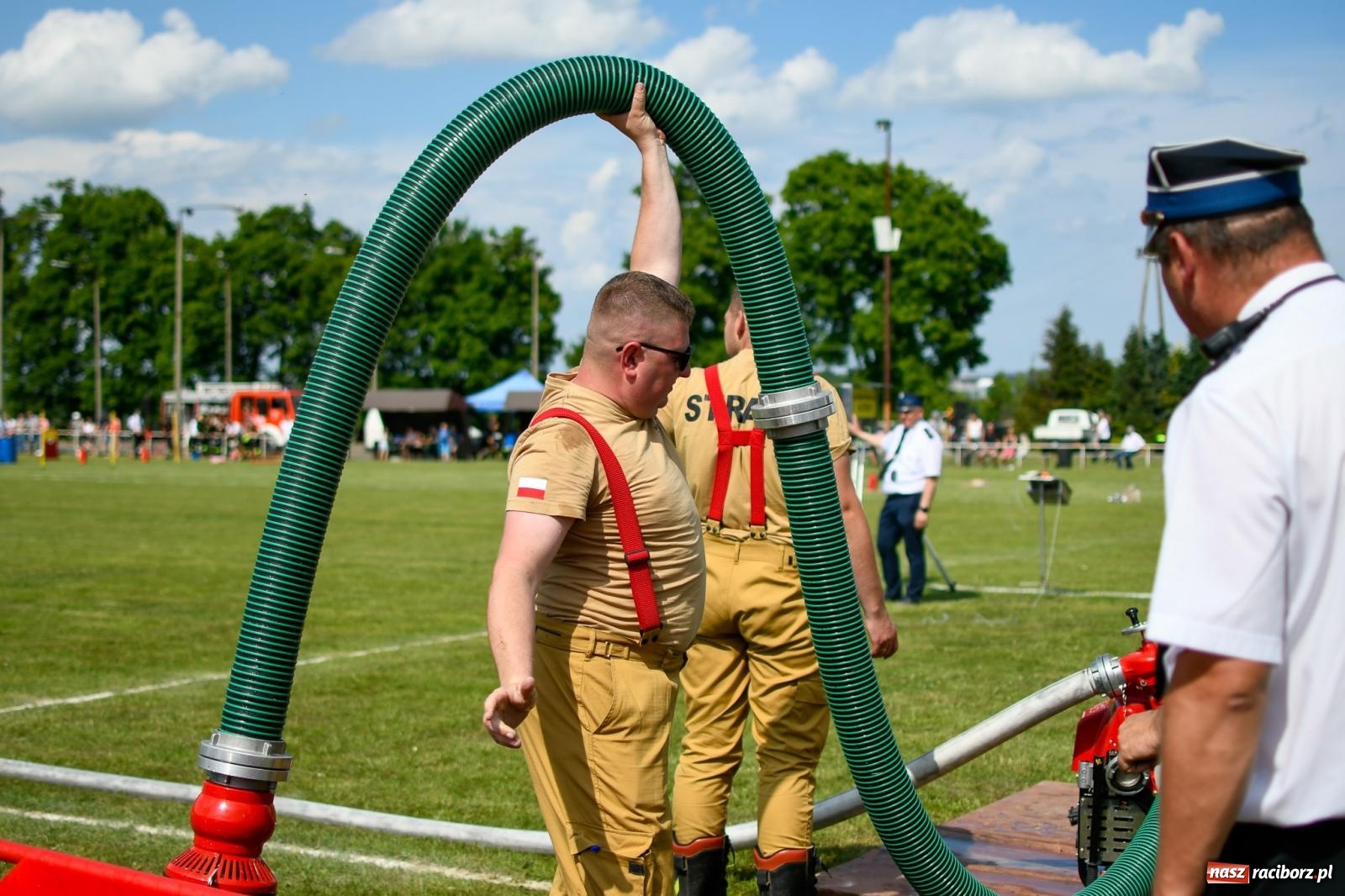 Zdjęcie w galerii na portalu naszraciborz.pl: Samborowice wzięły całe złoto. Gminne zawody sportowo-pożarnicze w Pietrowicach Wielkich [FOTO i WIDEO] wiadomości z regionu