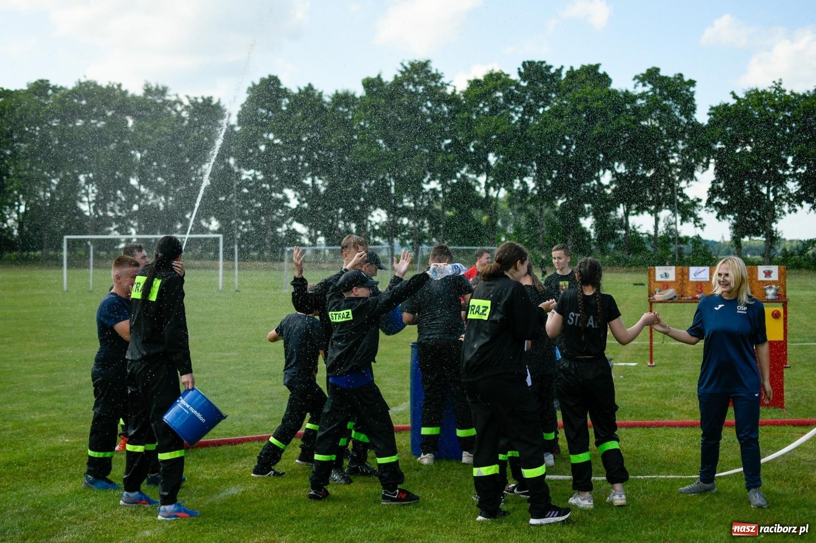 Zdjęcie w galerii na portalu naszraciborz.pl: Samborowice wzięły całe złoto. Gminne zawody sportowo-pożarnicze w Pietrowicach Wielkich [FOTO i WIDEO] wiadomości z regionu