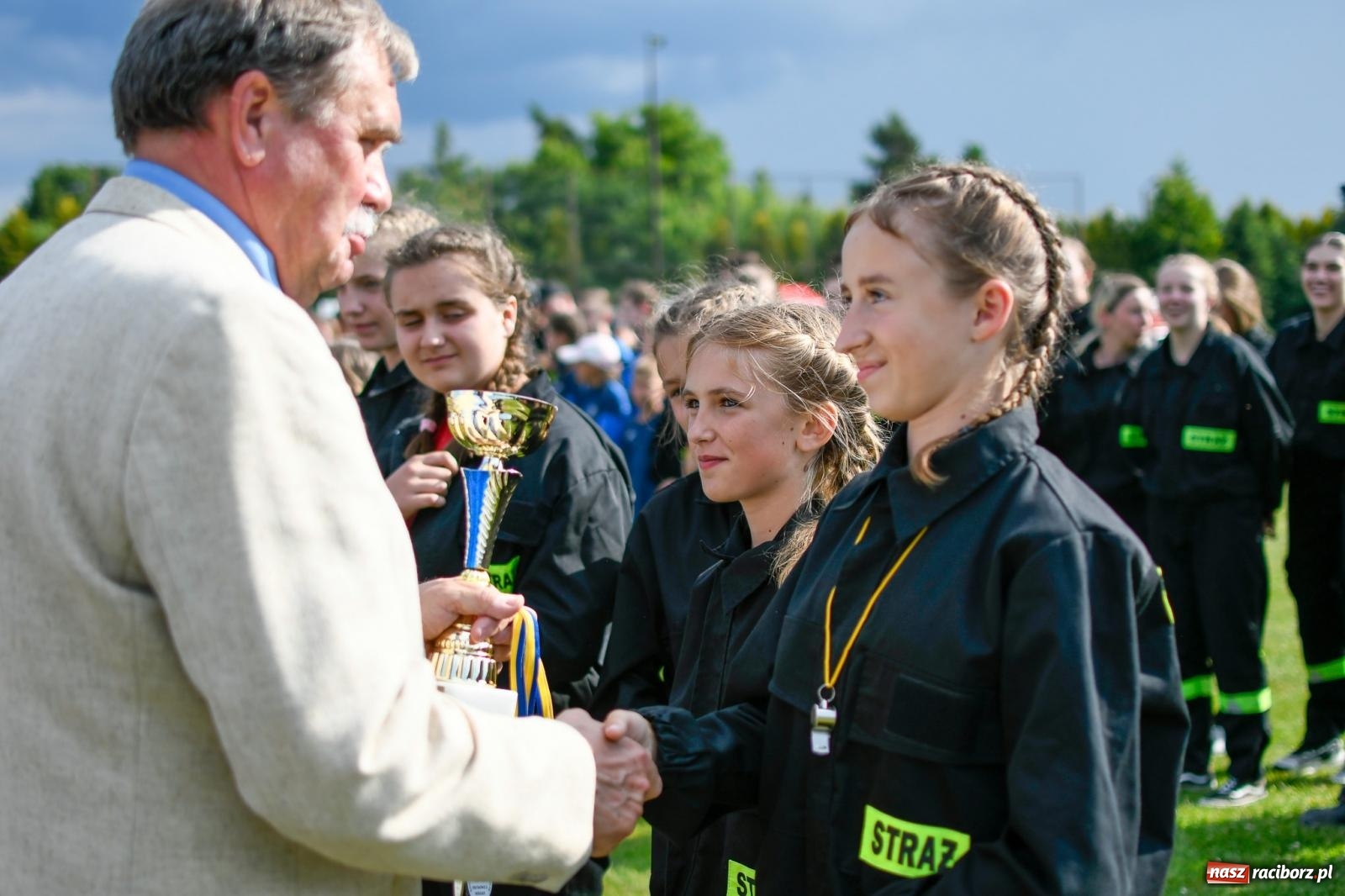 Zdjęcie w galerii na portalu naszraciborz.pl: Samborowice wzięły całe złoto. Gminne zawody sportowo-pożarnicze w Pietrowicach Wielkich [FOTO i WIDEO] wiadomości z regionu