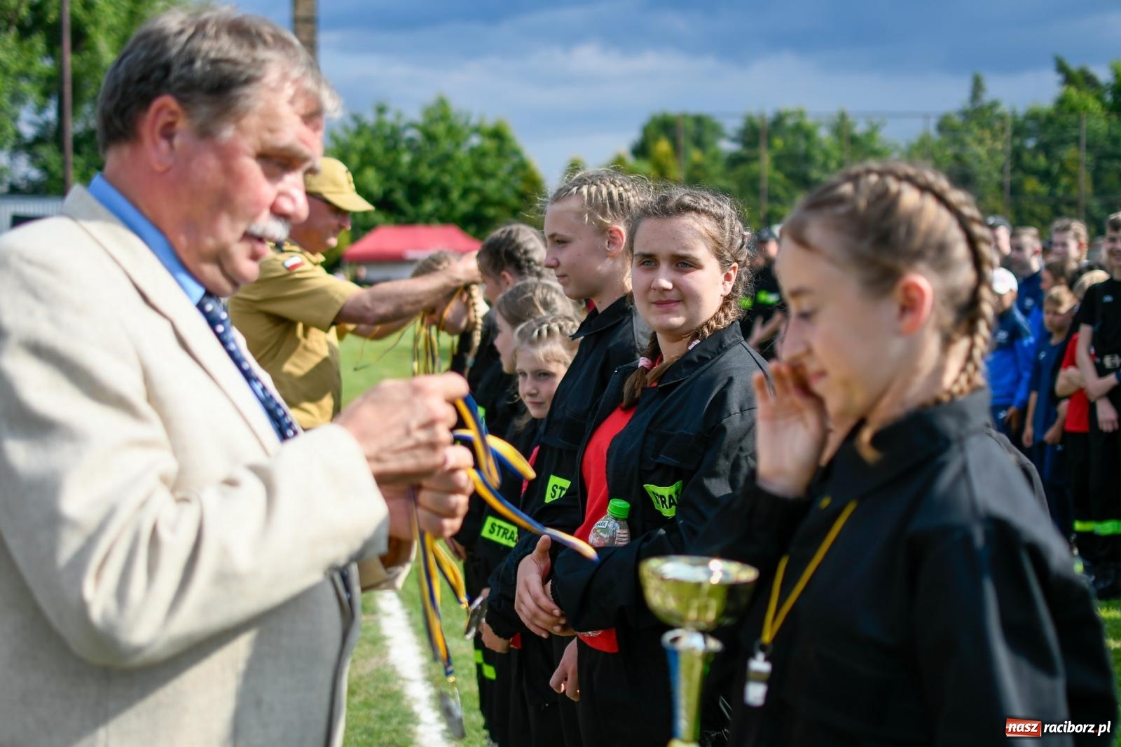 Zdjęcie w galerii na portalu naszraciborz.pl: Samborowice wzięły całe złoto. Gminne zawody sportowo-pożarnicze w Pietrowicach Wielkich [FOTO i WIDEO] wiadomości z regionu