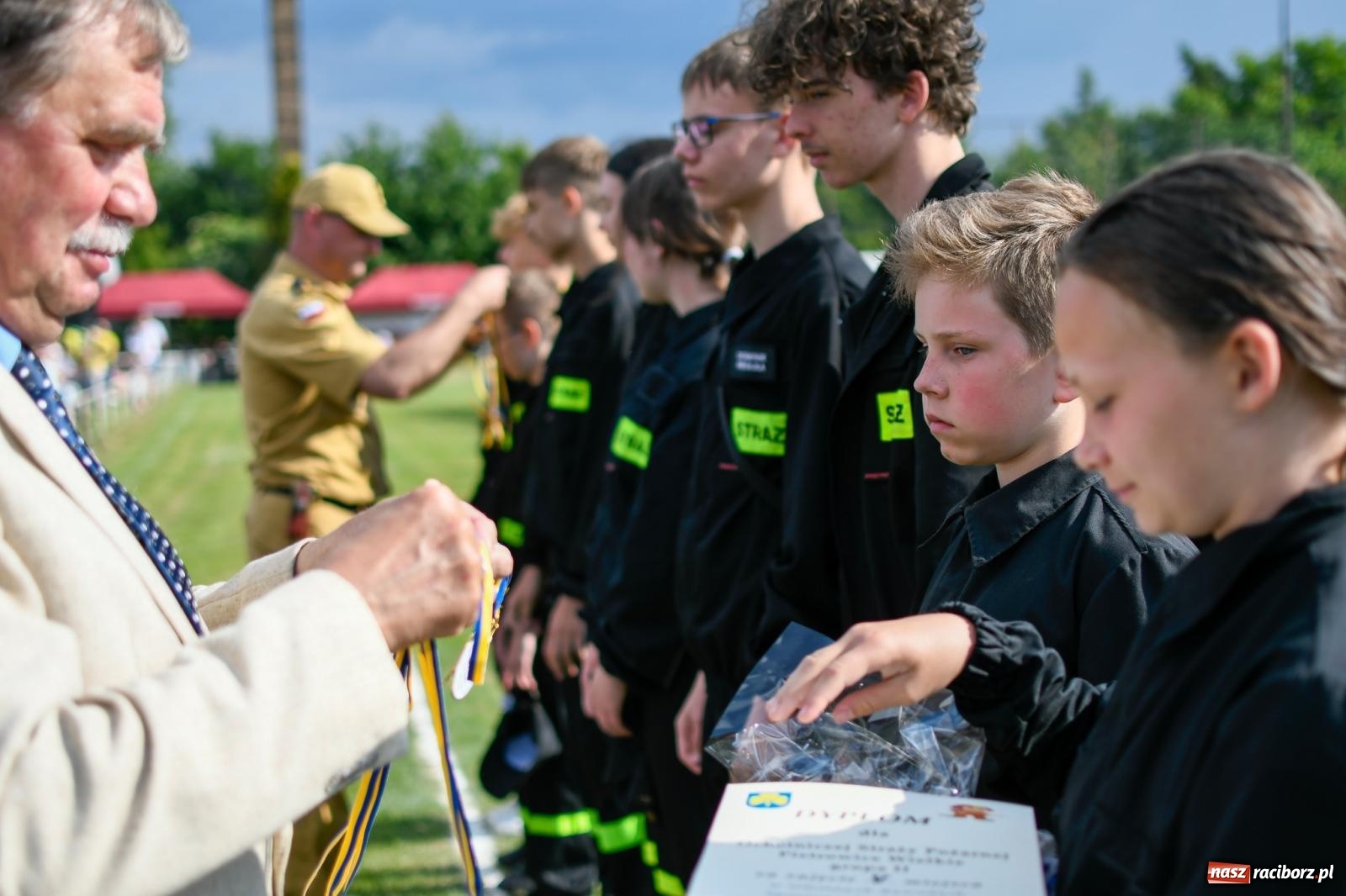 Zdjęcie w galerii na portalu naszraciborz.pl: Samborowice wzięły całe złoto. Gminne zawody sportowo-pożarnicze w Pietrowicach Wielkich [FOTO i WIDEO] wiadomości z regionu