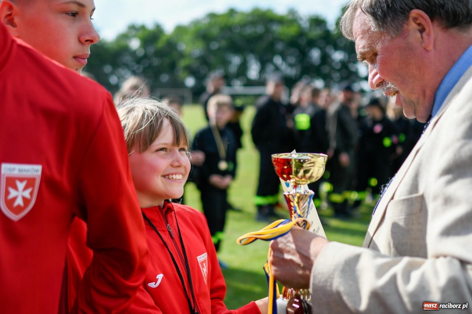 Zdjęcie w galerii na portalu naszraciborz.pl: Samborowice wzięły całe złoto. Gminne zawody sportowo-pożarnicze w Pietrowicach Wielkich [FOTO i WIDEO] wiadomości z regionu