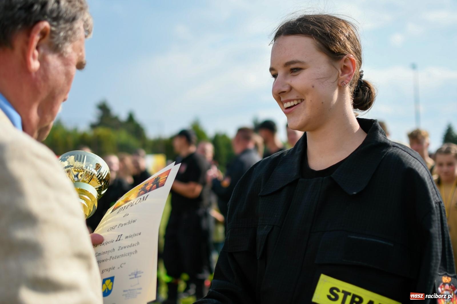 Zdjęcie w galerii na portalu naszraciborz.pl: Samborowice wzięły całe złoto. Gminne zawody sportowo-pożarnicze w Pietrowicach Wielkich [FOTO i WIDEO] wiadomości z regionu