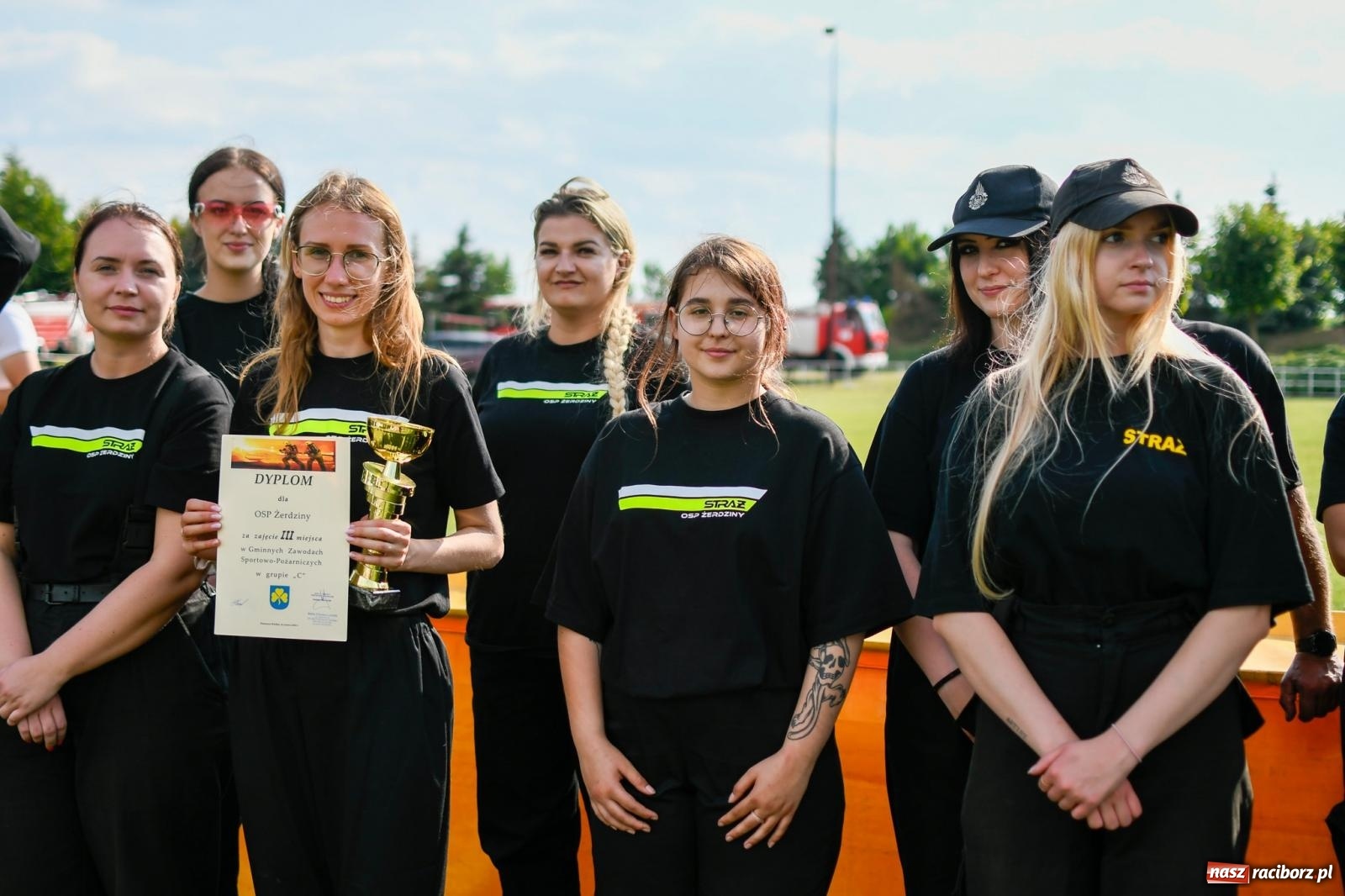Zdjęcie w galerii na portalu naszraciborz.pl: Samborowice wzięły całe złoto. Gminne zawody sportowo-pożarnicze w Pietrowicach Wielkich [FOTO i WIDEO] wiadomości z regionu