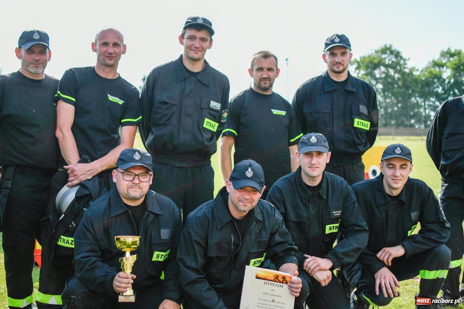 Zdjęcie w galerii na portalu naszraciborz.pl: Samborowice wzięły całe złoto. Gminne zawody sportowo-pożarnicze w Pietrowicach Wielkich [FOTO i WIDEO] wiadomości z regionu