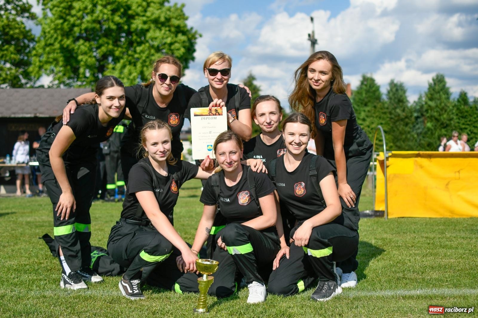 Zdjęcie w galerii na portalu naszraciborz.pl: Samborowice wzięły całe złoto. Gminne zawody sportowo-pożarnicze w Pietrowicach Wielkich [FOTO i WIDEO] wiadomości z regionu