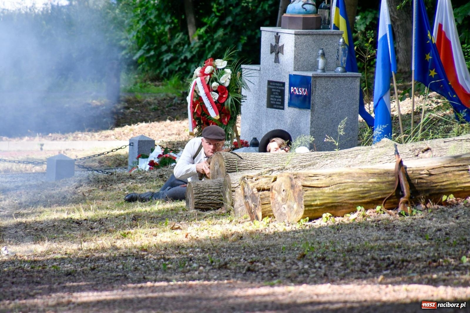 Zdjęcie w galerii na portalu naszraciborz.pl: Narodowy Dzień Powstań Śląskich. Tysiące ludzi na inscenizacji w Rzuchowie [FOTO i WIDEO] wiadomości z regionu