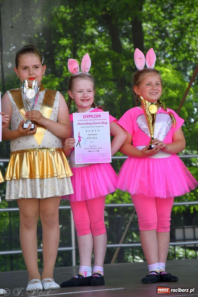 Zdjęcie w galerii na portalu naszraciborz.pl: Roztańczony raciborski zamek, czyli mażoretkowy zawrót głowy [FOTO i WIDEO] wiadomości z regionu