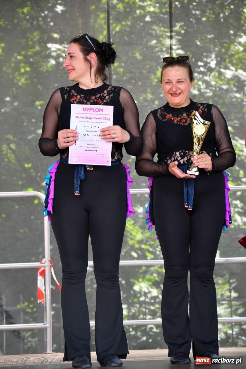 Zdjęcie w galerii na portalu naszraciborz.pl: Roztańczony raciborski zamek, czyli mażoretkowy zawrót głowy [FOTO i WIDEO] wiadomości z regionu