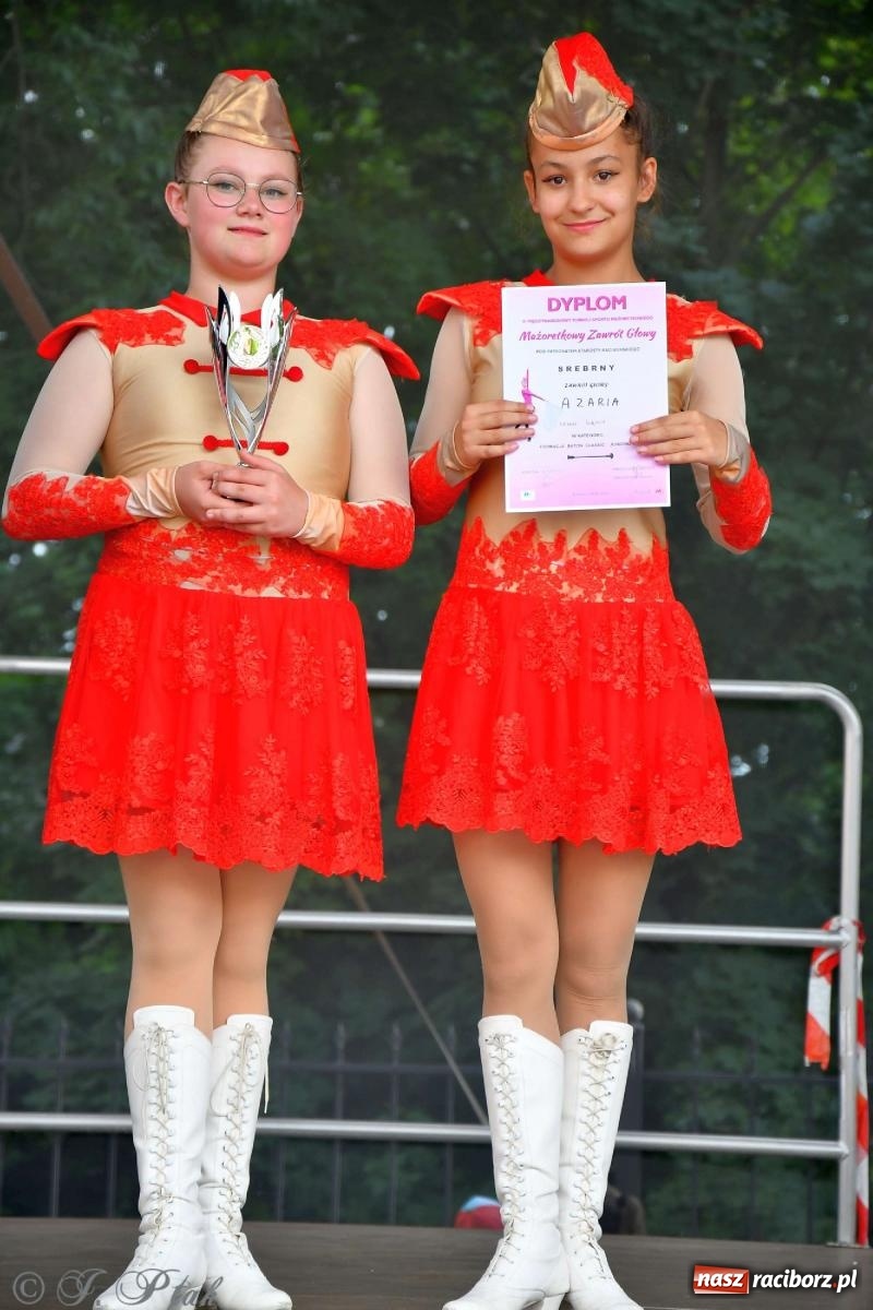 Zdjęcie w galerii na portalu naszraciborz.pl: Roztańczony raciborski zamek, czyli mażoretkowy zawrót głowy [FOTO i WIDEO] wiadomości z regionu