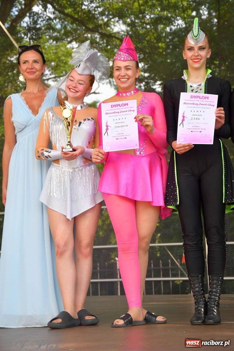 Zdjęcie w galerii na portalu naszraciborz.pl: Roztańczony raciborski zamek, czyli mażoretkowy zawrót głowy [FOTO i WIDEO] wiadomości z regionu