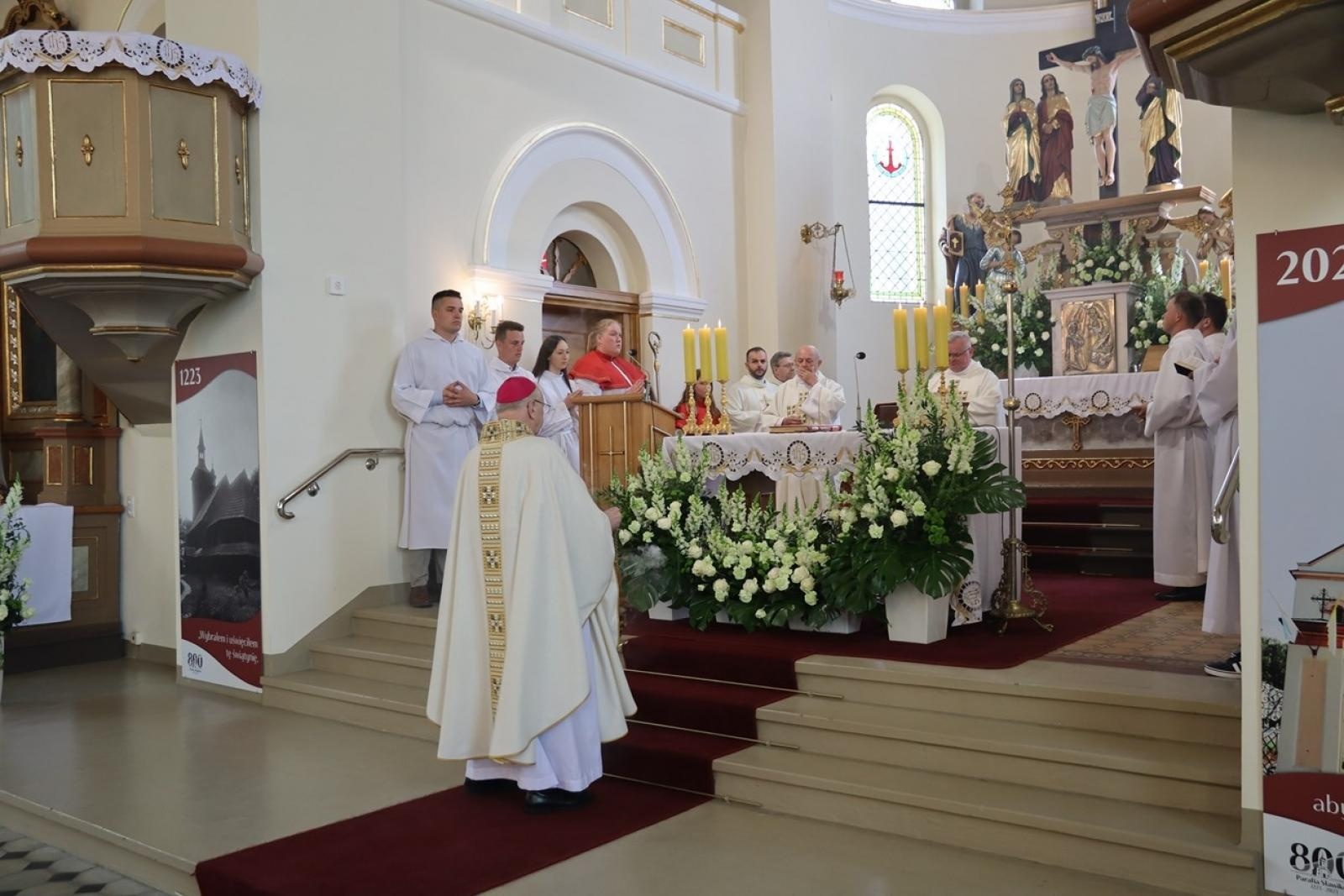 Zdjęcie w galerii na portalu naszraciborz.pl: 800 lat Sławikowa. Parafia hucznie świętowała urodziny wiadomości z regionu