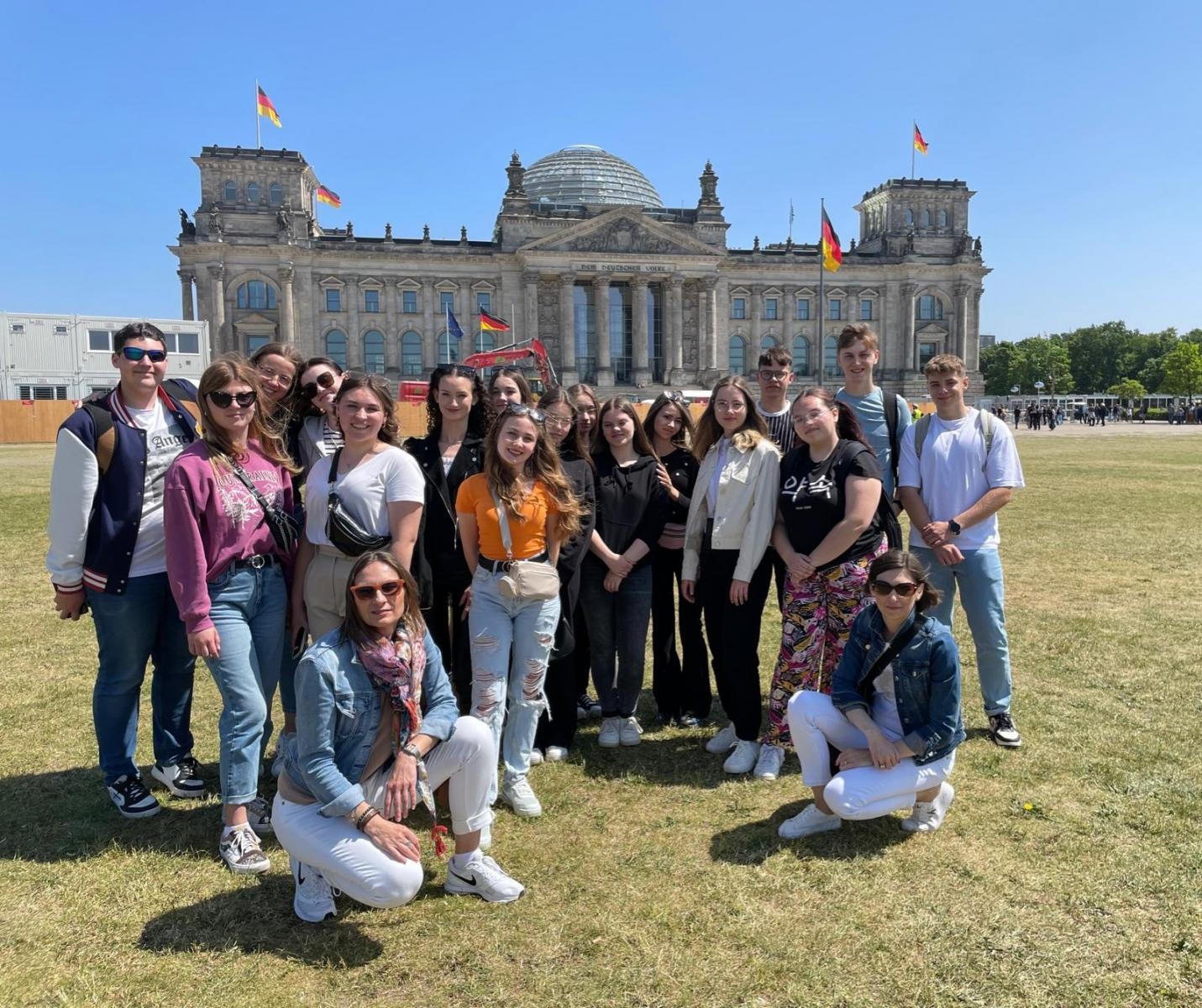 Zdjęcie w galerii na portalu naszraciborz.pl: Uczniowie raciborskiego Ekonomika zdobywali doświadczenie w Niemczech wiadomości z regionu