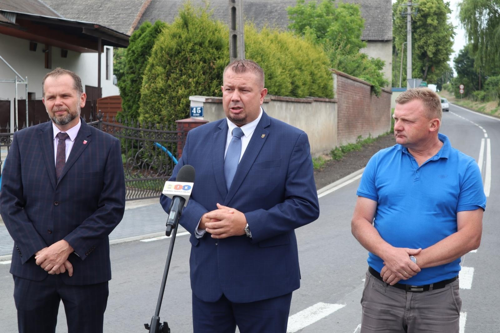 Zdjęcie w galerii na portalu naszraciborz.pl: Droga Krzanowice - Samborowice już otwarta wiadomości z regionu