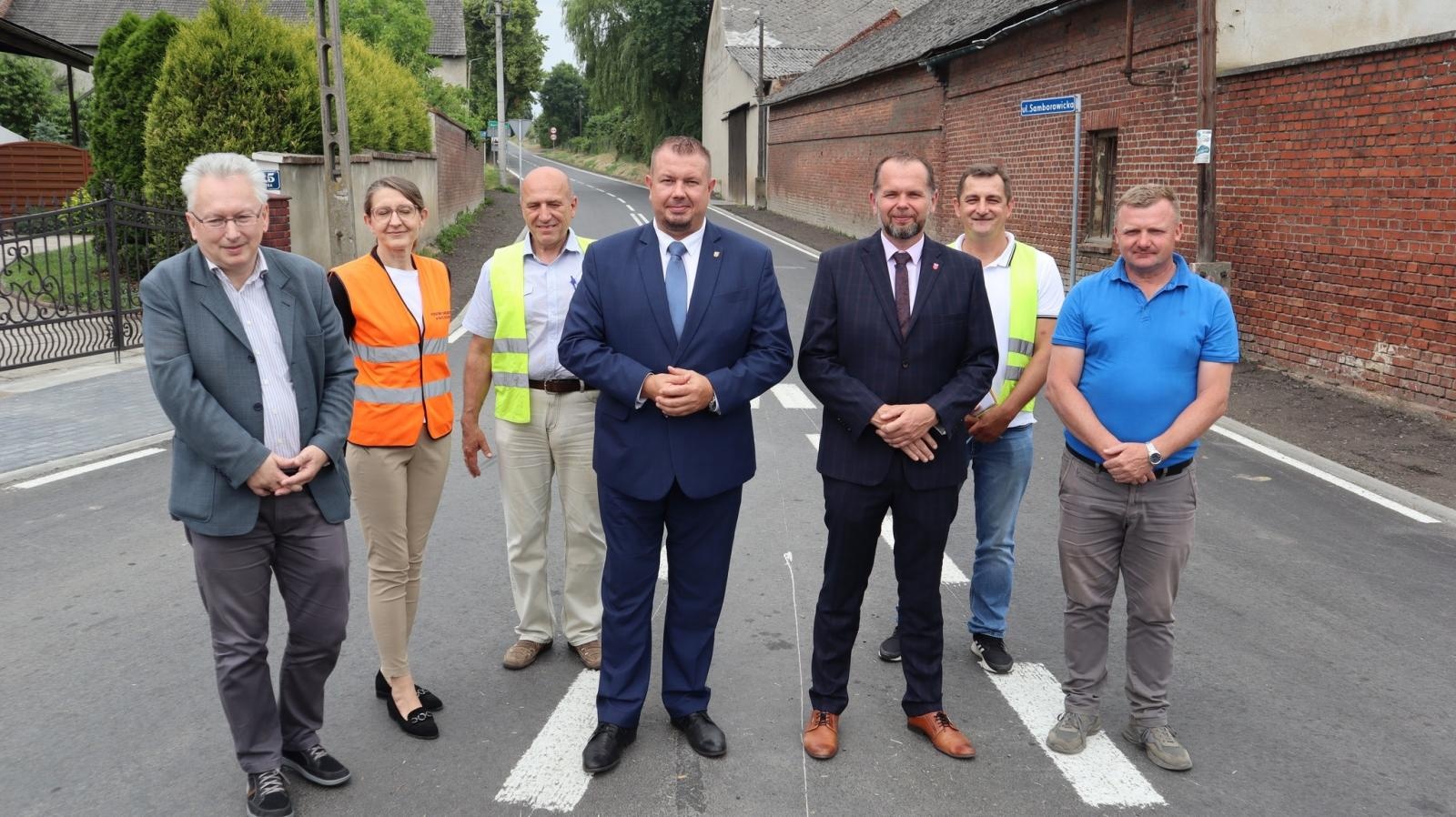 Zdjęcie w galerii na portalu naszraciborz.pl: Droga Krzanowice - Samborowice już otwarta wiadomości z regionu