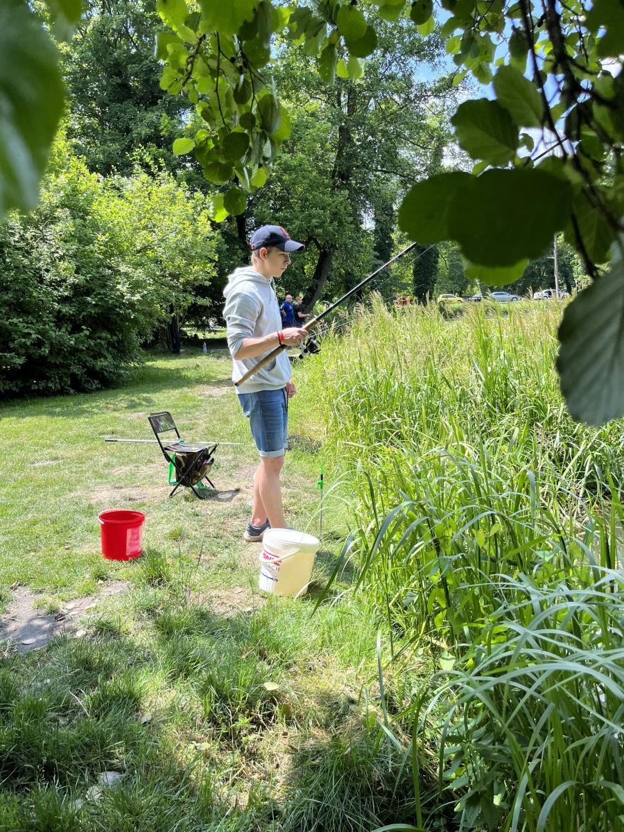 Zdjęcie w galerii na portalu naszraciborz.pl: Mistrzostwa Polski MOW w wędkarstwie spławikowym w Rudach wiadomości z regionu