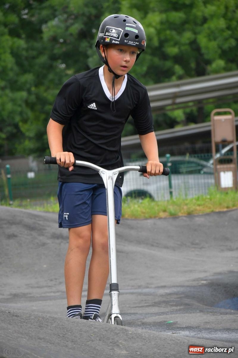 Zdjęcie w galerii na portalu naszraciborz.pl: Raciborski pumptrack świętuje roczek. Inwestycję przeforsowali radni [FOTO i WIDEO] wiadomości z regionu
