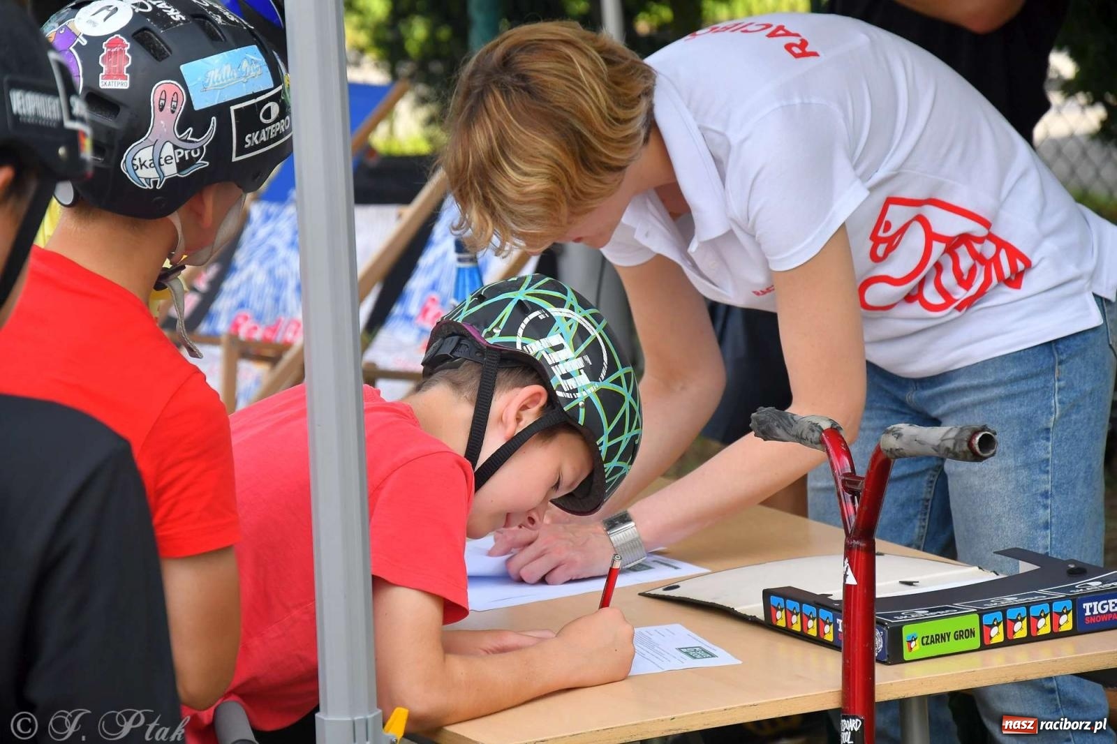 Zdjęcie w galerii na portalu naszraciborz.pl: Raciborski pumptrack świętuje roczek. Inwestycję przeforsowali radni [FOTO i WIDEO] wiadomości z regionu