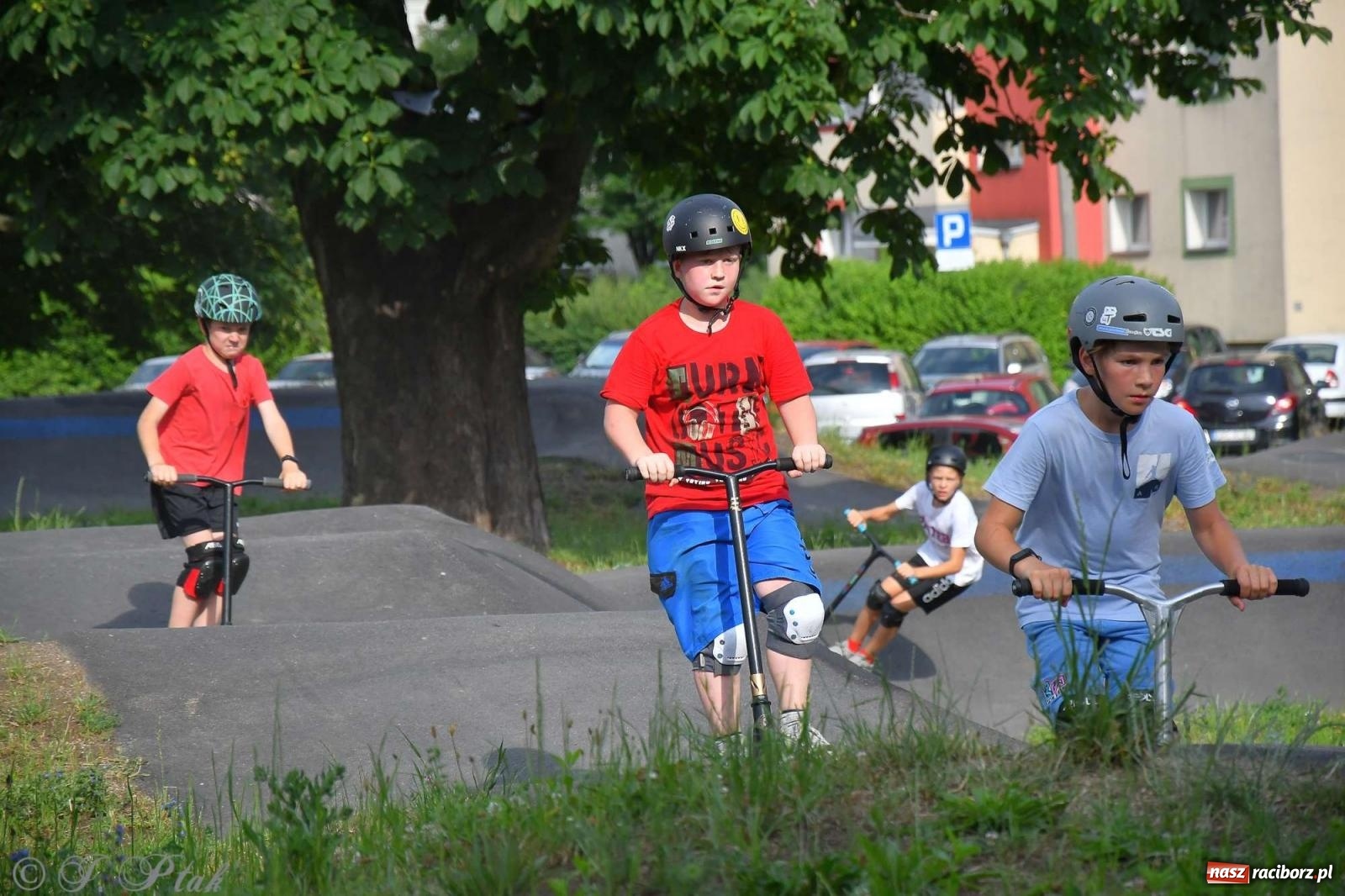 Zdjęcie w galerii na portalu naszraciborz.pl: Raciborski pumptrack świętuje roczek. Inwestycję przeforsowali radni [FOTO i WIDEO] wiadomości z regionu