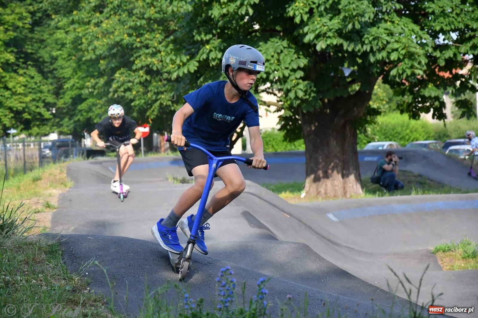 Zdjęcie w galerii na portalu naszraciborz.pl: Raciborski pumptrack świętuje roczek. Inwestycję przeforsowali radni [FOTO i WIDEO] wiadomości z regionu