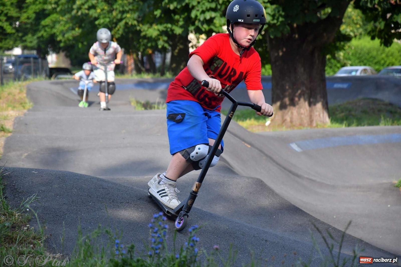 Zdjęcie w galerii na portalu naszraciborz.pl: Raciborski pumptrack świętuje roczek. Inwestycję przeforsowali radni [FOTO i WIDEO] wiadomości z regionu