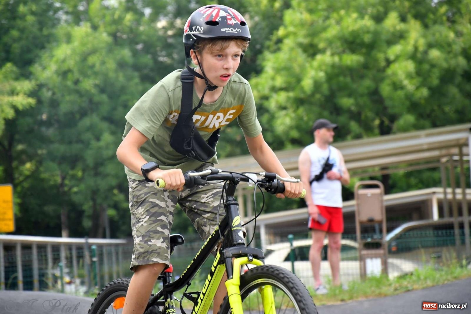 Zdjęcie w galerii na portalu naszraciborz.pl: Raciborski pumptrack świętuje roczek. Inwestycję przeforsowali radni [FOTO i WIDEO] wiadomości z regionu